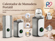 CALENTADOR DE MAMADERA PORTÁTIL Y RECARGABLE